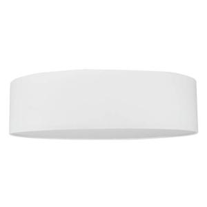 Weiße Deckenlampe Stoff blendarm rund Ø48cm Modern