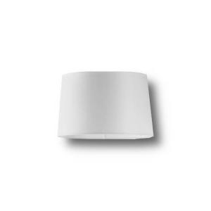 Stoff Lampenschirm PASA Weiß für E27 Stehleuchten Ø45cm
