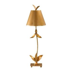 Stehlampe ELIF in Blattgold H:76cm Bodenlampe