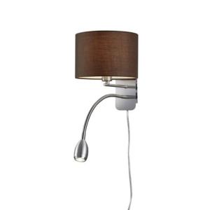 Wandlampe Modern Braun