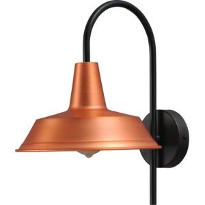 Wandlampe Kupfer XXL Schirm Ø25cm PRATO Industrie