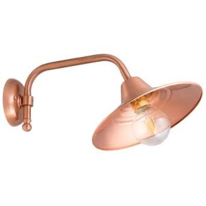 Wandleuchte Schirm in Kupfer aus Messing ANGELOS