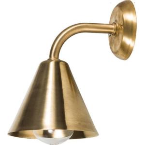 Premium Wandleuchte Messing massiv E27 Wohnzimmer