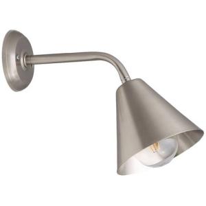 Wandleuchte DANAE Nickel Echt-Messing Treppenhaus