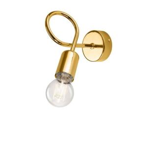 Stylische Wandlampe MADALYNN Gold Metall Lampe