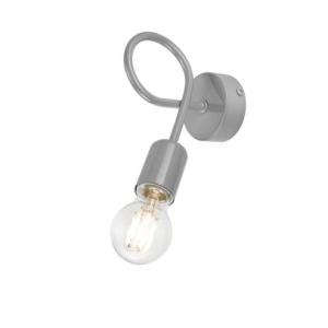 Moderne Wandlampe Grau Metall MADALYNN Lampe