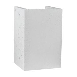 Wandlampe Weiß Beton kompakt GU10 Modernes Design