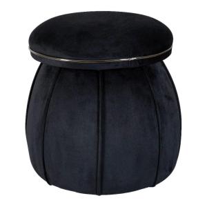 360 Living Hocker Corin 100 schwarz Graphit H/D: ca. 51,5x5…