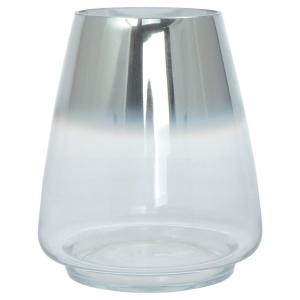 360Living Glasvase Saigon 100 silber Glas B/H/L: ca. 16x18,…