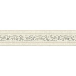 A.S.Creation Bordüre beige silber B/H/D: ca. 13x500x8 cm