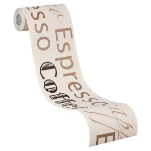 A.S.Creation Bordüre creme braun B/H/D: ca. 13x500x9 cm