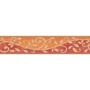 A.S.Creation Bordüre rot beige orange B/H/D: ca. 13x500x7,5…