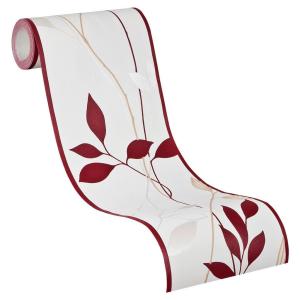 A.S.Creation Bordüre rot creme B/H/D: ca. 17x500x7 cm