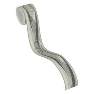 A.S.Creation Bordüre schwarz weiß B/H/D: ca. 5x500x6,5 cm