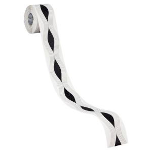 A.S.Creation Bordüre weiß grau schwarz B/H/D: ca. 5x500x8 c…