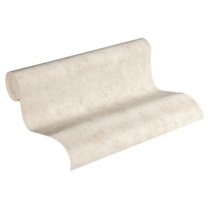 A.S.Creation Vliestapete Blooming Uni creme B/L: ca. 53x100…