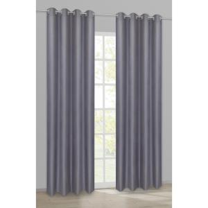 ACUS design collection Ösenvorhang Barnaby grau B/L: ca. 14…
