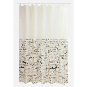 Acus Duschvorhang grau Kunststoff B/L: ca. 180x200 cm