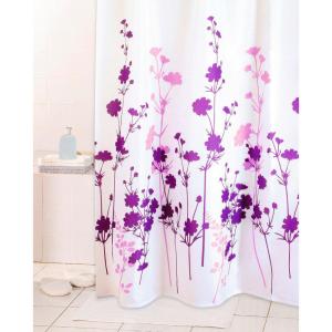 Acus Duschvorhang lila Kunststoff B/L: ca. 180x200 cm