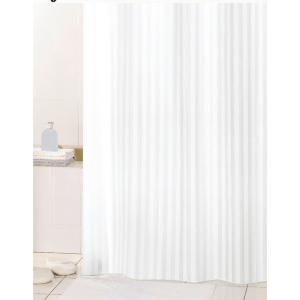 Acus Duschvorhang weiß Kunststoff B/L: ca. 180x200 cm