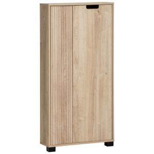 Aktenschrank Emmik weiß matt Eiche Eiche weiß Nachbildung B…