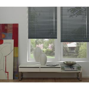 Alu-Jalousie Schiefergrau B/L: ca. 65x130 cm