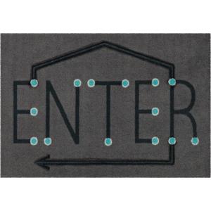 Arte Espina Kurzflorteppich Living Mat 62 grau B/L: ca. 64x…