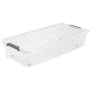 Aufbewahrungsbox transparent B/T/L: ca. 38x77x38 cm