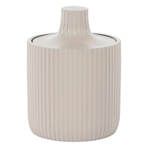 Aufbewahrungsdose Samos sand Polyresin B/H: ca. 8,5x12 cm