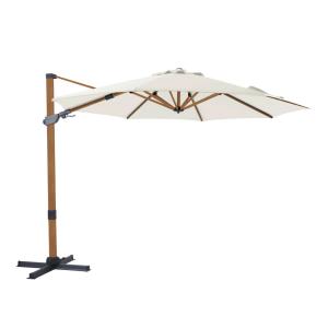 AXI Outdoor Living Ampelschirm Cyrus braun Metall B/H/L: ca…