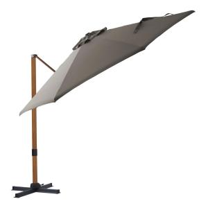 AXI Outdoor Living Ampelschirm Cyrus taupe Metall B/H/L: ca…