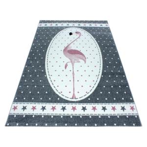 Ayyildiz Teppich KIDS pink B/L: ca. 120x170 cm