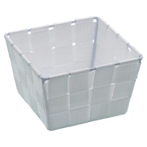 Badkorb weiß Kunststoff B/H/L: ca. 14x9x14 cm