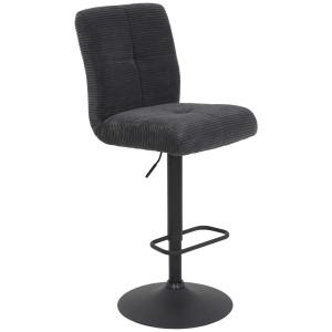 Barhocker Leni I, 2er-Set anthrazit B/H/T: ca. 44x124x57 cm