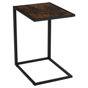 Beistelltisch 833-194BN braun schwarz B/H/T: ca. 40,6x64,2x…