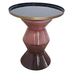 Beistelltisch Katris II messing Eisen H/D: ca. 53x50 cm