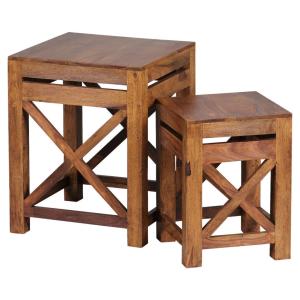 Beistelltisch natur Echtholz