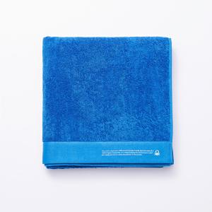 BENETTON Badetuch blau Baumwolle B/L: ca. 150x90 cm