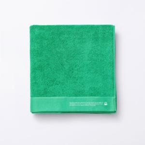 BENETTON Badetuch grün Baumwolle B/L: ca. 150x90 cm