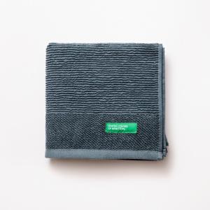 BENETTON Handtuch grau Baumwolle B/L: ca. 90x50 cm