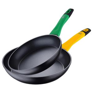 BENETTON Pfannenset Rainbow grün Aluminium 2 tlg.