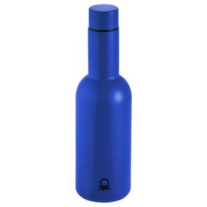 BENETTON Trinkflasche RAINBOW blau Edelstahl