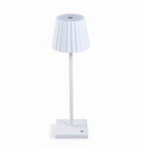 BERGNER LED-Tischleuchte weiß B/H: ca. 11,6x38 cm