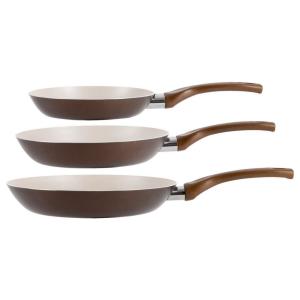 BERGNER Pfannen-Set ISLAND SOUL weiß Aluminium 3 tlg.