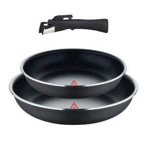 BERGNER Pfannenset CLICK & COOK silber Aluminium