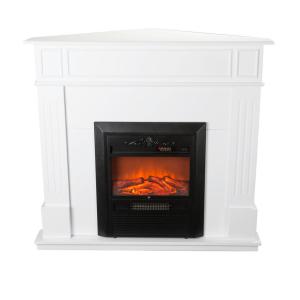 BHP Elektrischer-Kamin BG00449 weiß schwarz MDF Metall B/H/…