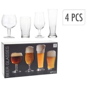 Biergläserset transparent