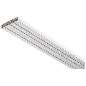 Boviva Gardinenschiene weiß Kunststoff L: ca. 120 cm 3.0 Lä…