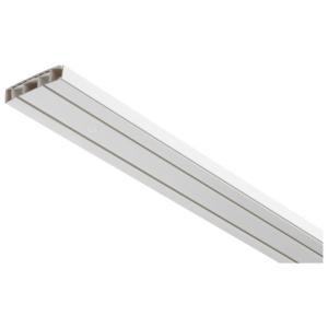 Boviva Gardinenschiene weiß Kunststoff L: ca. 150 cm 2.0 Lä…