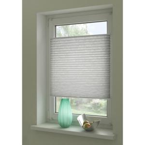 Boviva Spannplissee Paisley weiß B/L: ca. 60x130 cm